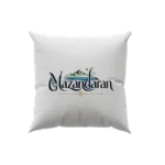 کوسن طرح لوگوتایپ مازندران