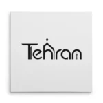 تابلو شاسی مربعی طرح لوگوتایپ تهران
