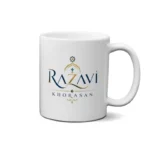 ماگ طرح لوگوتایپ خراسان رضوی