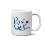 ماگ طرح لوگوتایپ خلیج فارس