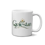 ماگ طرح لوگوتایپ گلستان