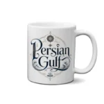 ماگ طرح لوگوتایپ خلیج فارس