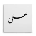 تابلو شاسی مربعی طرح علی