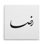 تابلو شاسی مربعی طرح رضا
