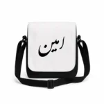 کیف دوشی پاسپورتی مردانه طرح امین