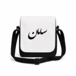 کیف دوشی پاسپورتی مردانه طرح سامان