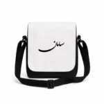 کیف دوشی پاسپورتی مردانه طرح سامان
