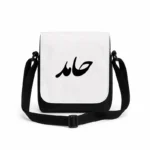 کیف دوشی پاسپورتی مردانه طرح حامد