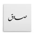 تابلو شاسی مربعی طرح صادق