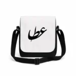 کیف دوشی پاسپورتی مردانه طرح عطا