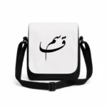 کیف دوشی پاسپورتی مردانه طرح قاسم