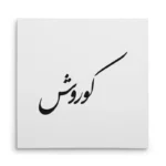 تابلو شاسی مربعی طرح کوروش