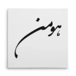 تابلو شاسی مربعی طرح هومن