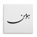 تابلو شاسی مربعی طرح هومن