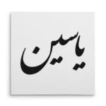 تابلو شاسی مربعی طرح یاسین
