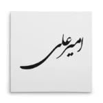 تابلو شاسی مربعی طرح امیر علی