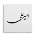 تابلو شاسی مربعی طرح امیر علی