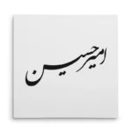 تابلو شاسی مربعی طرح امیر حسین