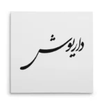 تابلو شاسی مربعی طرح داریوش