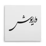 تابلو شاسی مربعی طرح داریوش