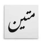 تابلو شاسی مربعی طرح متین