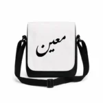 کیف دوشی پاسپورتی مردانه طرح معین
