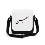 کیف دوشی پاسپورتی مردانه طرح معین