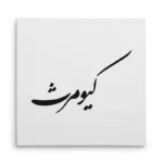 تابلو شاسی مربعی طرح کیومرث