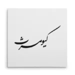 تابلو شاسی مربعی طرح کیومرث