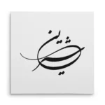 تابلو شاسی مربعی طرح شیرین