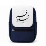 کیف کوله پشتی طرح نیلوفر