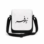 کیف دوشی پاسپورتی مردانه طرح نیلوفر