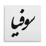 تابلو شاسی مربعی طرح سوفیا