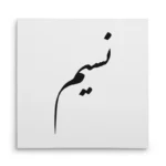 تابلو شاسی مربعی طرح نسیم
