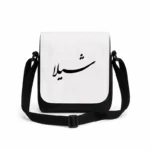 کیف دوشی پاسپورتی مردانه طرح شیلا