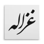 تابلو شاسی مربعی طرح غزاله