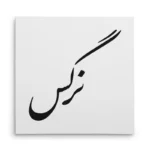 تابلو شاسی مربعی طرح نرگش