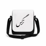 کیف دوشی پاسپورتی مردانه طرح نرگش