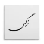 تابلو شاسی مربعی طرح نرگش