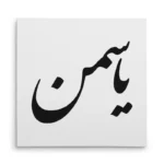 تابلو شاسی مربعی طرح یاسمین