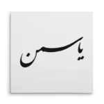 تابلو شاسی مربعی طرح یاسمین
