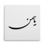 تابلو شاسی مربعی طرح یاسمین