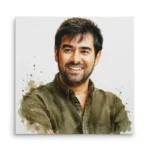تابلو شاسی مربعی طرح نقاشی شهاب حسینی