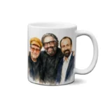 ماگ طرح نقاشی اصغر فرهادی,مسعود کیمیایی و داریوش مهرجویی