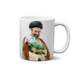 ماگ طرح نقاشی سید مجتبی خامنه ای