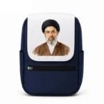 کیف کوله پشتی طرح نقاشی سید مجتبی خامنه ای