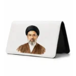کیف پول مخمل زنانه طرح نقاشی سید مجتبی خامنه ای