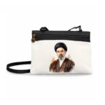 کیف زنانه دوشی طرح نقاشی سید مجتبی خامنه ای