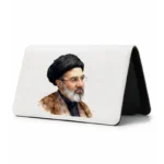 کیف پول مخمل زنانه طرح نقاشی سید مجتبی خامنه ای