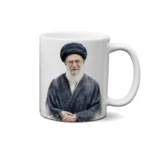ماگ طرح نقاشی شهید سید علی خامنه ای
